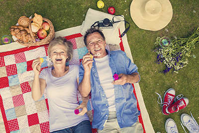 Picnic in summertime